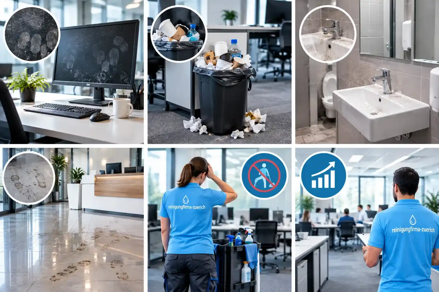 Anzeichen, dass Ihr Büro eine professionelle Reinigung braucht