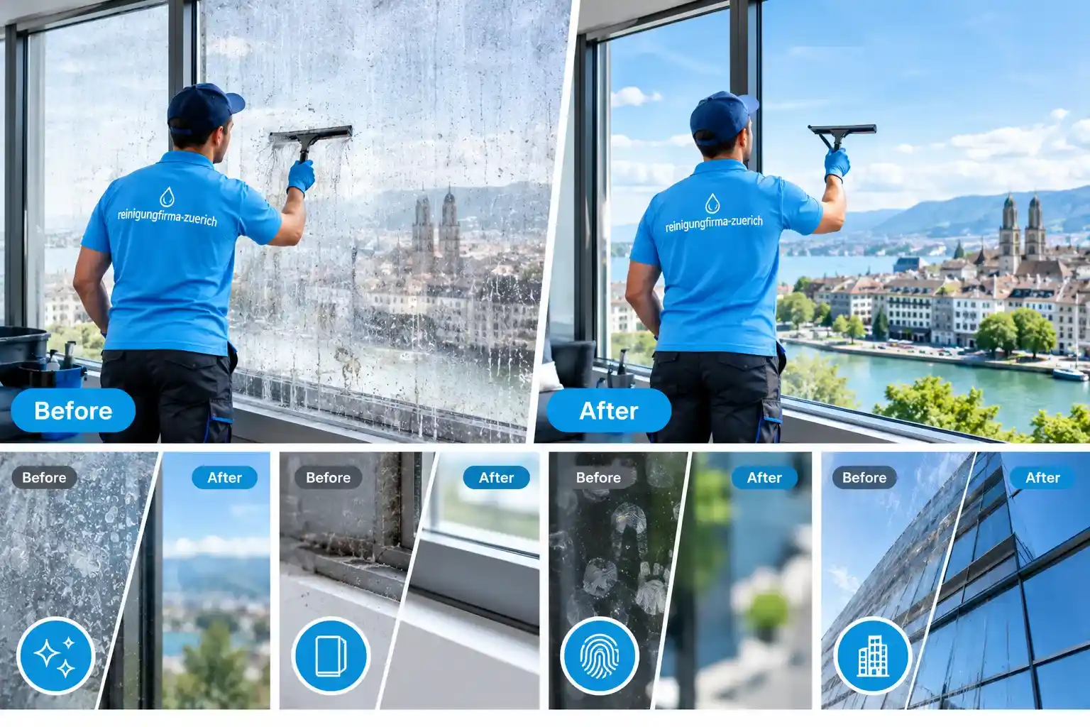 Anzeichen, dass Ihre Fenster eine professionelle Reinigung brauchen